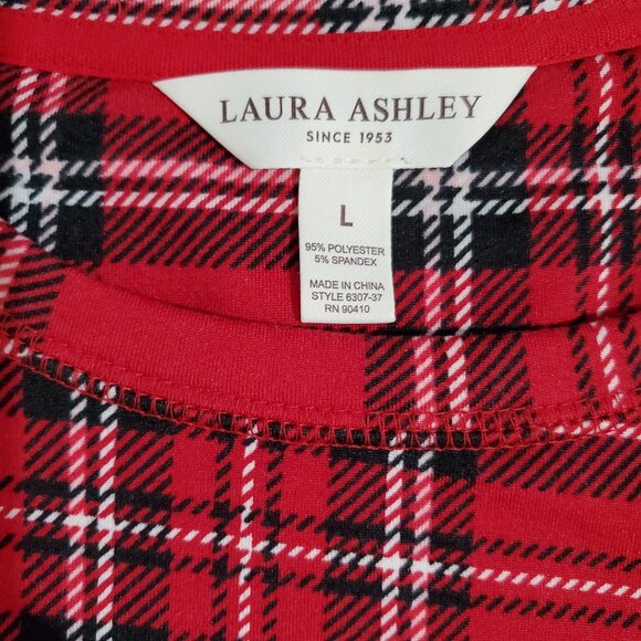 Laura Ashley 2pc Pajama Set Women's Size Large - Picture 3 of 12